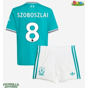 Liverpool Dominik Szoboszlai #8 Tredjeställ Barn 2025-26 Kortärmad (+ Korta byxor)